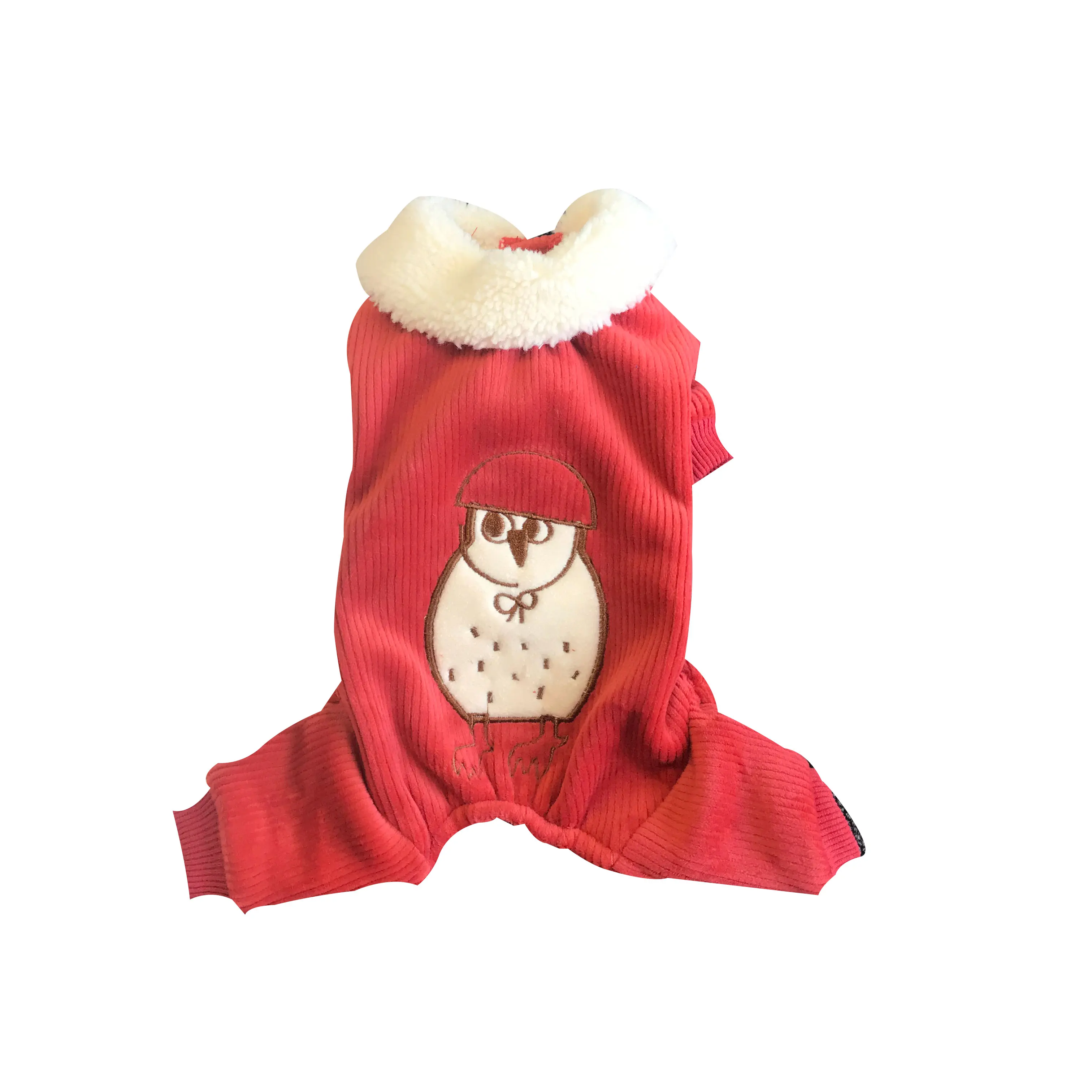 Берберский флисовый комбинезон для собак; Милая Одежда для собак с героями мультфильмов; зимняя одежда для домашних животных; теплый наряд для собак; одежда для щенков, пуделей, Померанцев; Бишон; пальто