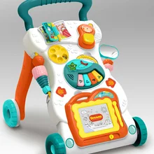 Дети Многофункциональный decontructable Cart император дети ходунки с музыкой образовательная игра игрушка ходунки