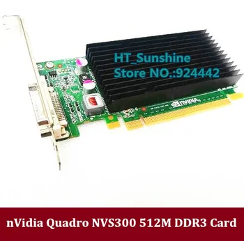 

High Quality Full height bracket Quadro NVIDIA NVS300 PCI-E Graphics 512M DDR3 Video Card with DMS59 Cable