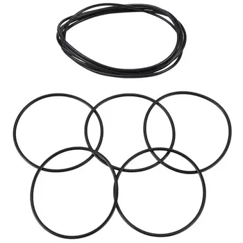 

10Pcs Flexible Rubber O-Rings Sealing Ring Black - 5Pcs 90 x 83.8 x 3.1Mm & 5Pcs 105 x 100 x 2.65Mm