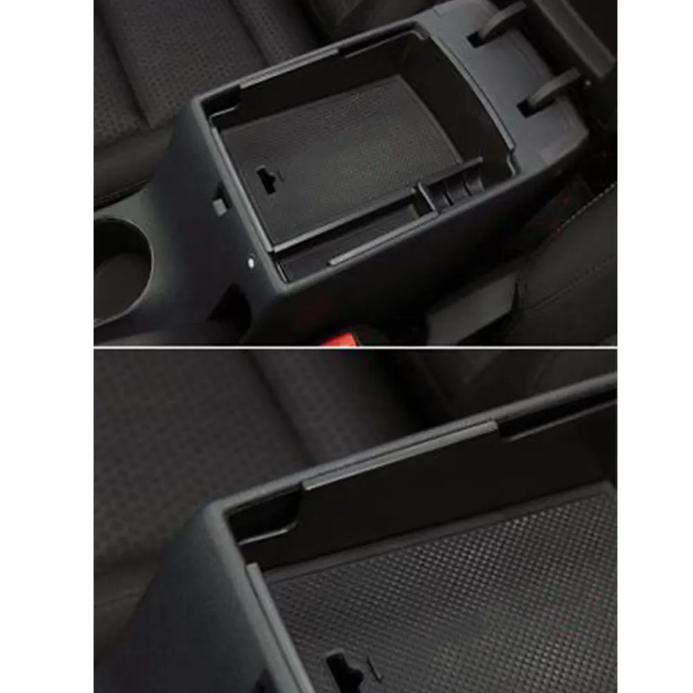 Vehemo Storage Cars Armrest Storage Box Storage Box Auto Useful Sundries Tray Car Storage Center Console Car Accessories