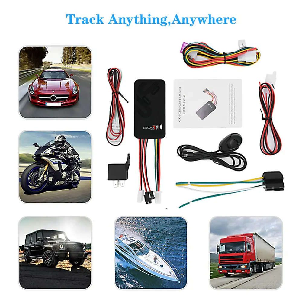 GT06 Car GPS Tracker SMS GSM GPRS Vehicle Tracking Device Monitor Locator Smallest Gps Tracking Device For