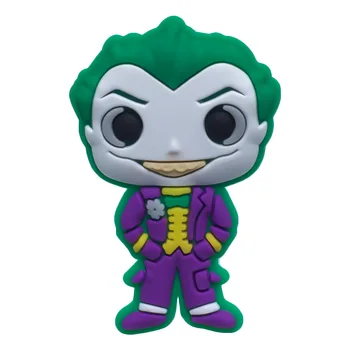 

1Pcs Pvc Batman-arkham Asylum Brooches Cute Cartoon Figure The Joker Metal Pins Fashion Charms Trinkets Accessories Party Gift