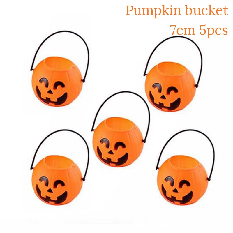 pumpkins bag WEIGAO Веселая коробка с рождественскими конфетами сумка Рождественская Фигурка Санта Снеговик подарочная коробка подарочные коробка контейнер для сумок поставки Navidad Kerst - Цвет: pumpkins bag