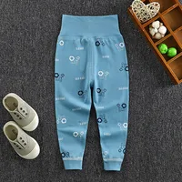Autumn Spring Baby Pants Newborn Baby Boys Bottom Pants High Waist Infant Kids Harem Pants Baby Girls Leggings Toddler Trousers 2