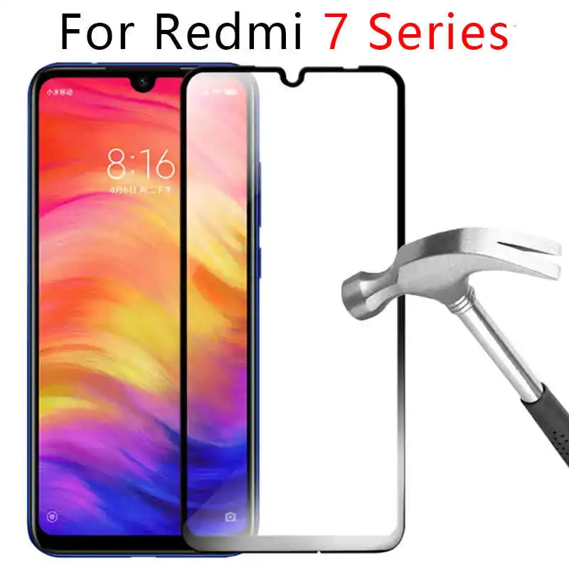 Защитное стекло закаленное для xiaomi redmi note 7 pro | Мобильные телефоны и аксессуары