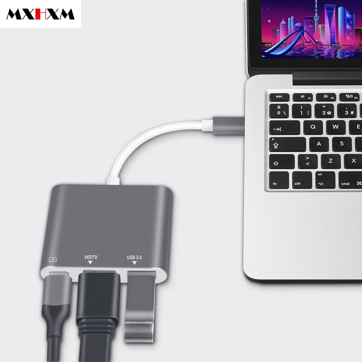 TYPE-C к HDMI+ концентратор 4K HD же экран проектор для MacBook к проектору Plug and Play