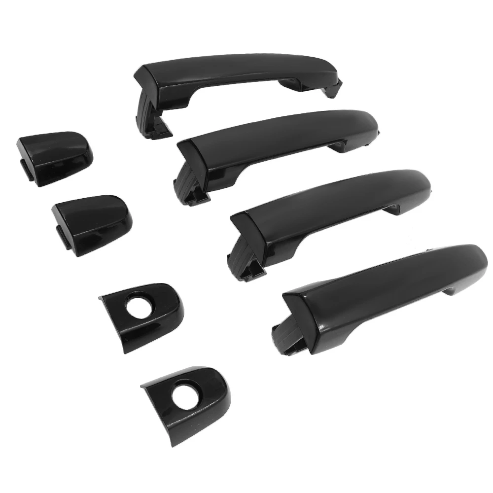 ALL 4 pcs of = Black Outside Outer Exterior Door Handle for Toyota Pontiac Scion