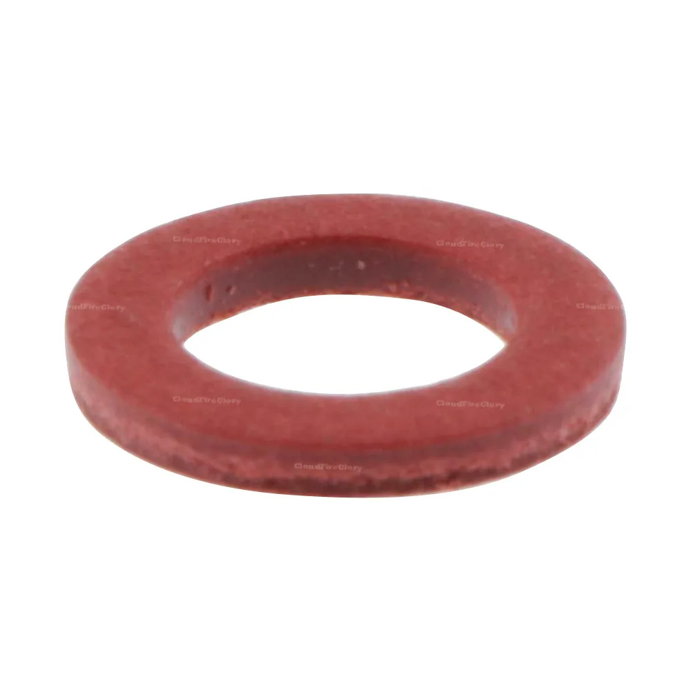 CloudFireGlory 90430-08020-00 90430-08003 10Pcs Lower Unit Oil Drain Screw Gasket Red Plastic For Yamaha 1984-