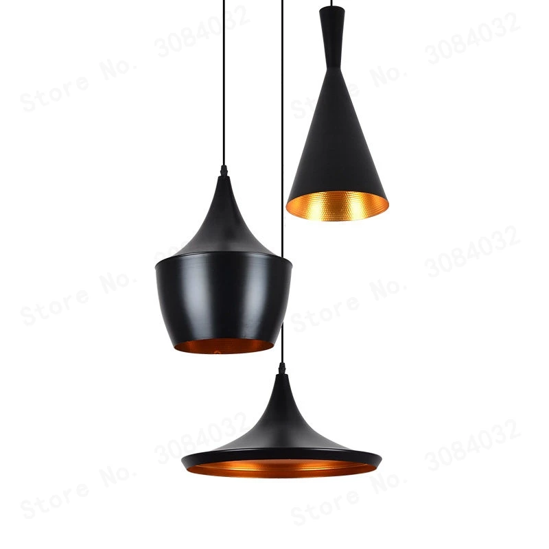 BDBQBL 3 шт./компл. Винтаж подвесные светильники Лофт лампа музыка Nordic подвесной светильник для дома промышленное освещение