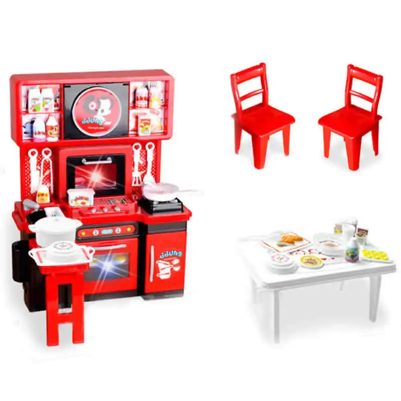 

Ddung ddung Educational Play House Mini Kitchen GIRL'S And BOY'S Cooking Kitchenware Kit CHILDREN'S Toy 326