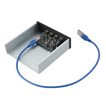 

SSU Desktop PC USB3.0 Pre-Four-Port Extension Card PCI-E To USB3.0 Pre-Four-Port Optical Drive Extension Card