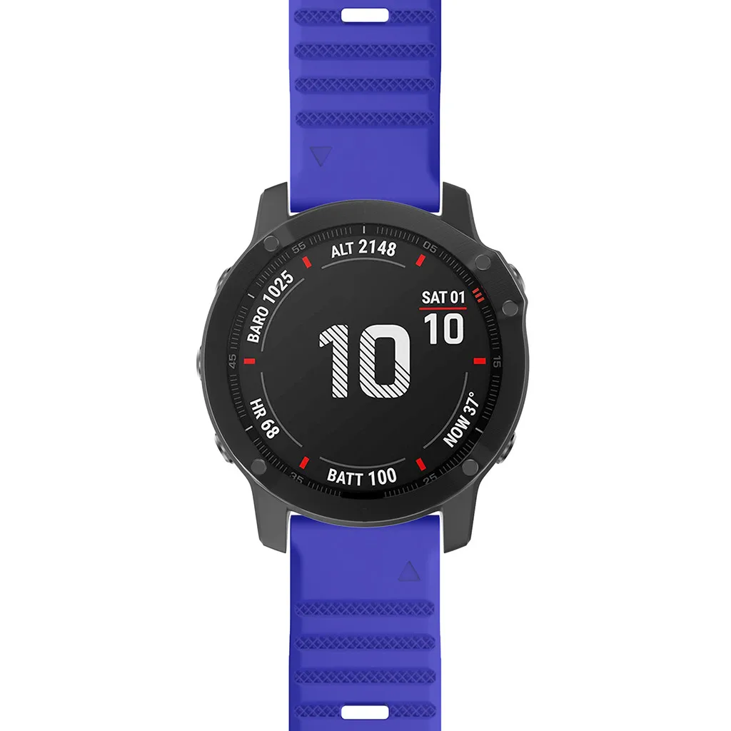 Ouhaobin ремешок для часов 26 мм/22 мм/Силиконовые для Garmin Fenix6/6pro Fenix5/5 Plus для Garmin Fenix6X/6 электронных сигарет, Современная замена, Xpro Fenix5X/5 XPlus 1016#2