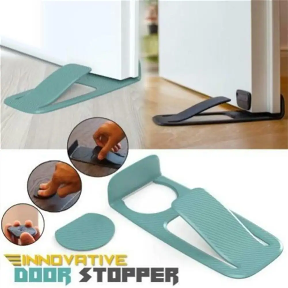 

Door Stopper Spring Innovative Door Stopper Properly Holds Your Door Open Door Wedge Non-Slip Holder Baby Safety Protector