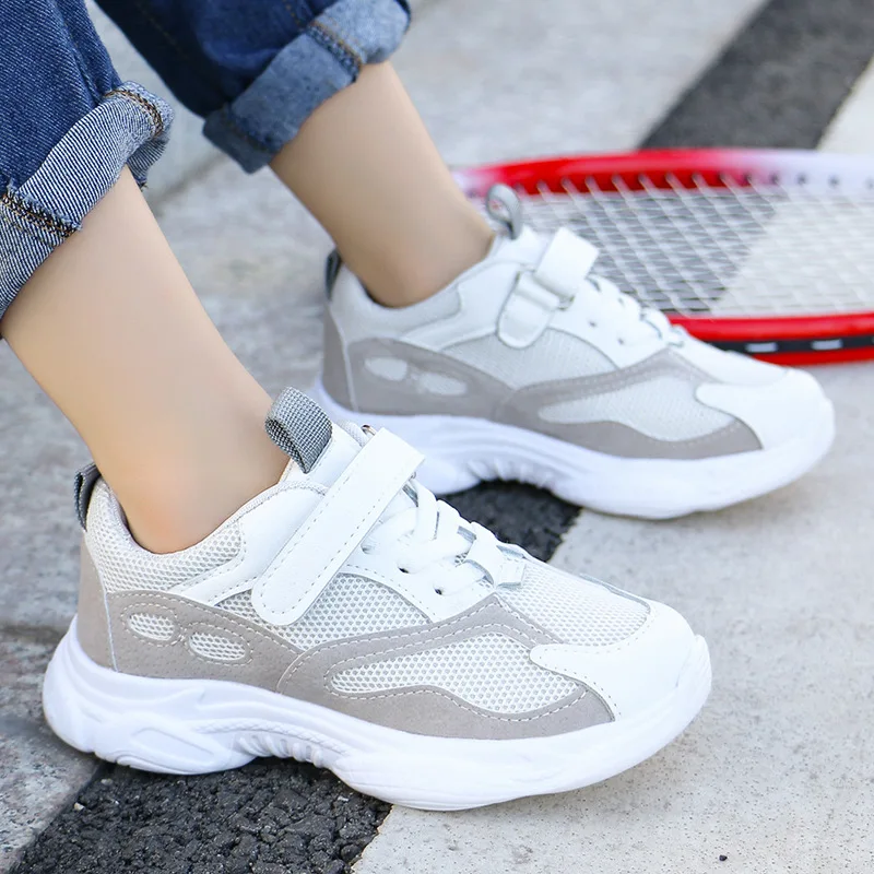 

BOY'S Shoe 2019 New Style Autumn Fashion CHILDREN'S Shoes Breathable Autumn Shoes Girls Online Celebrity Dad Shoes Children Spor