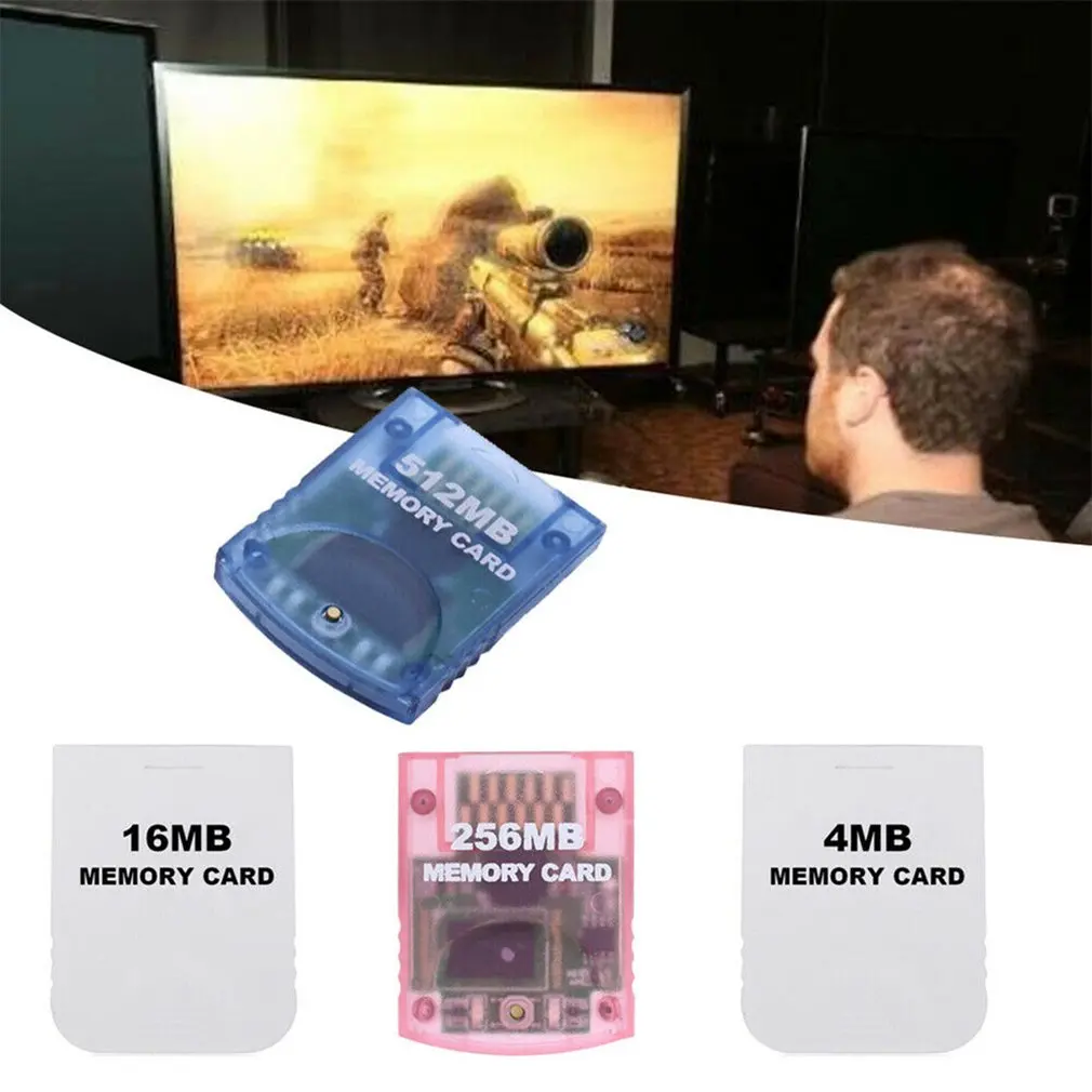 Практичная карта памяти для игры wii Gamecube 4MB~ 512MB 8192 Blocks Memorial Stick карта памяти для игр версии wii