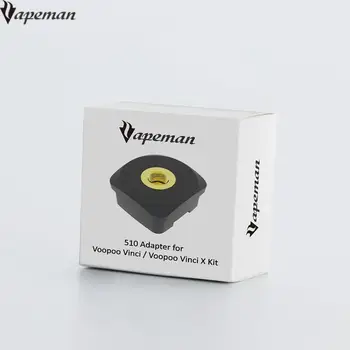 

100% Original Vapeman 510 Adapter for Vinci Vinci X Vinci R Aegis Boost RDA RTA RDTA E Cigarette 510 Thread Vape Accessories