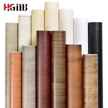 ПВХ деревянные обои для кухни пленки Восстановленный стол Шкаф Дверь мебель для домашнего офиса Декор стикер стены