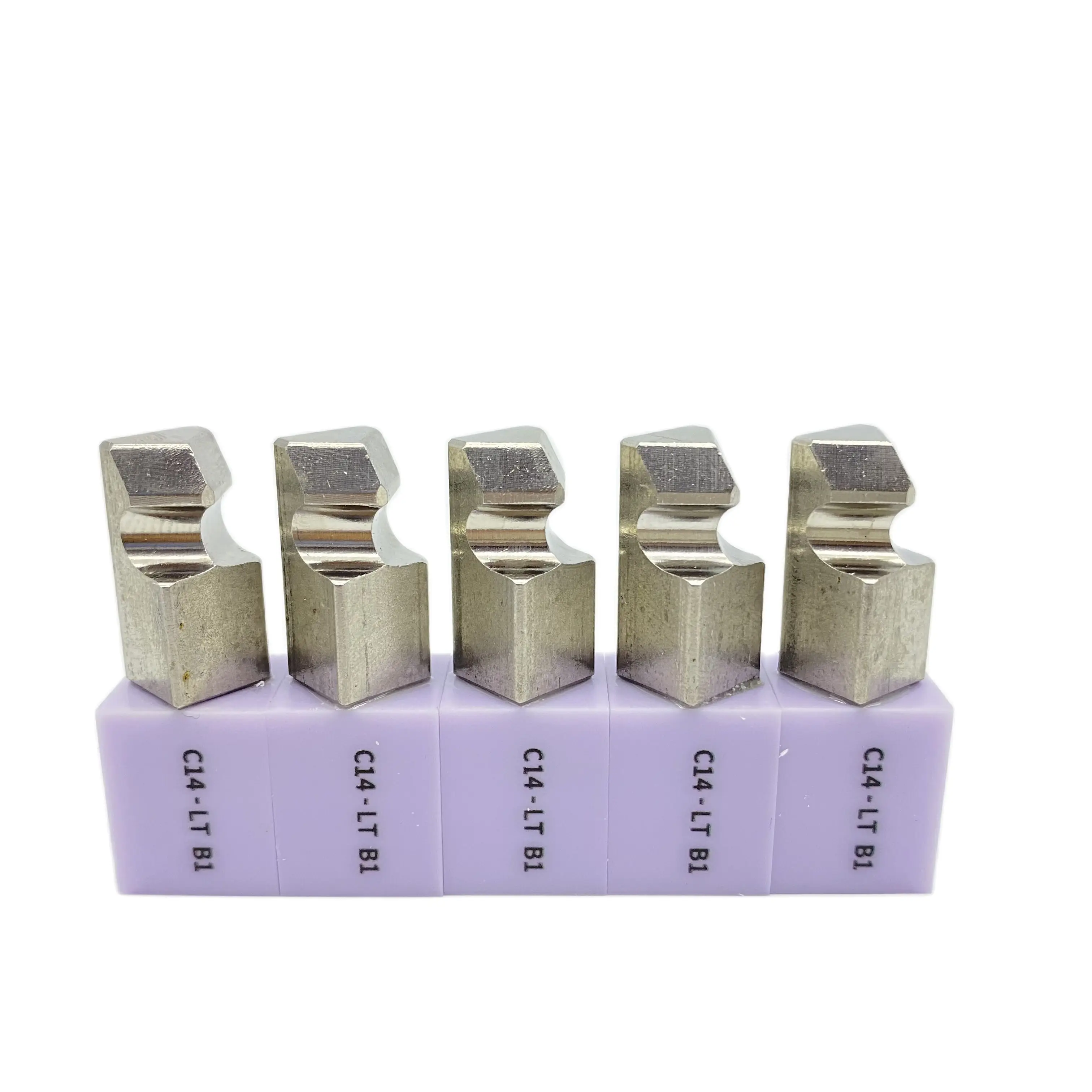 5 Piezas C14 Bloqu De Disilicato De Litio Cerec E-max Cubos De - Foto 3