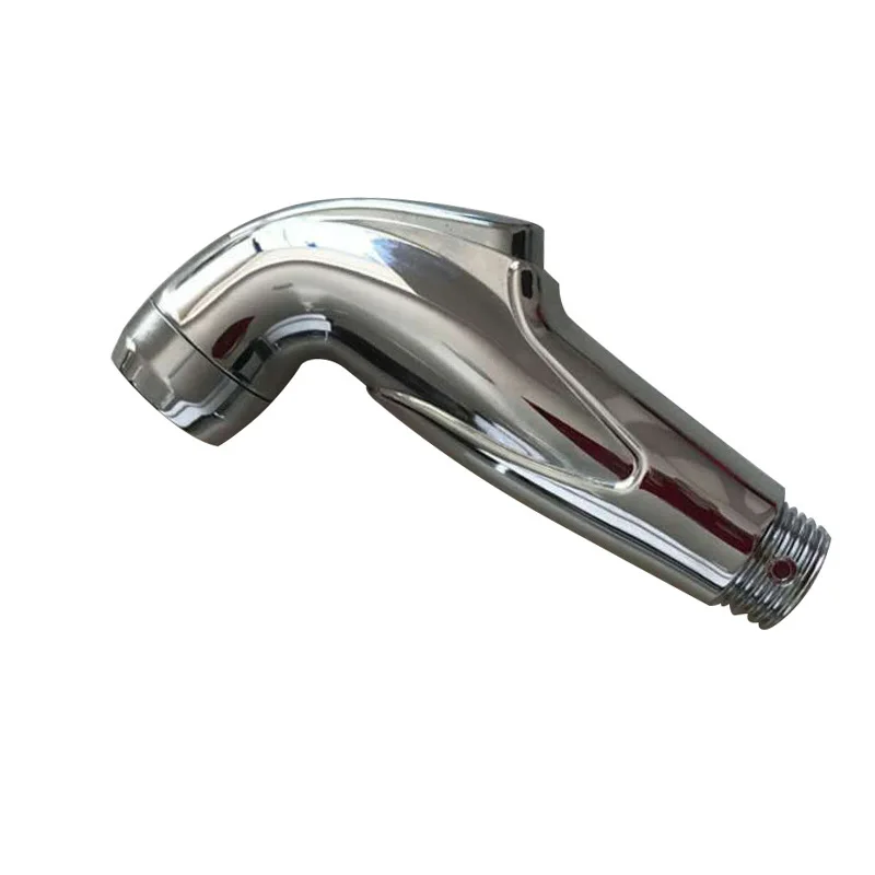 Home Bathroom Handheld Portable Chrome Plated ABS Toilet Bidet Shower Sprayer