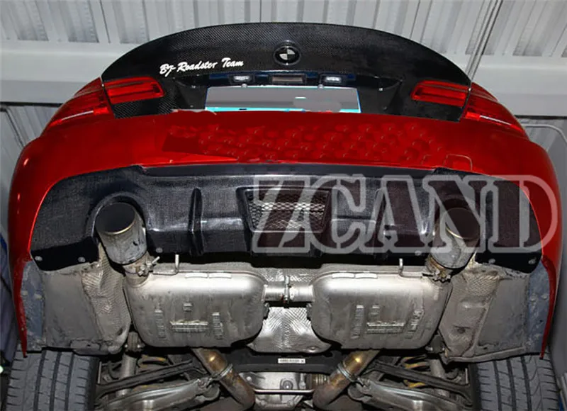 Задний спойлер из настоящего углеродного волокна для BMW E92 E93 335i M TECH 2008 2012|Обвесы| |
