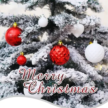 

50Pcs Christmas Ball Baubles Party Xmas Tree Decorations Hanging Ornament Decor christmas decorations for home 2020 navidad #30