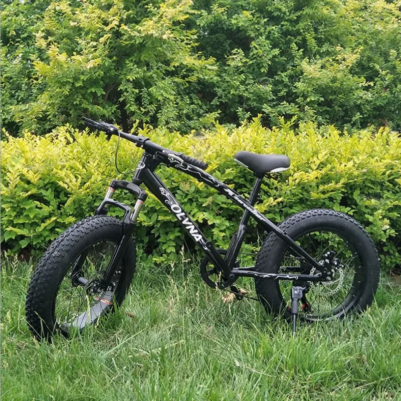 26 inch snowmobile 4.0 large wide thick tire mountain bike shock absorption double disc brake one wheel beach road vehicle 676 26 inch snowmobile 4.0 large wide thick tire mountain bike shock absorption double disc brake one wheel beach road vehicle 676