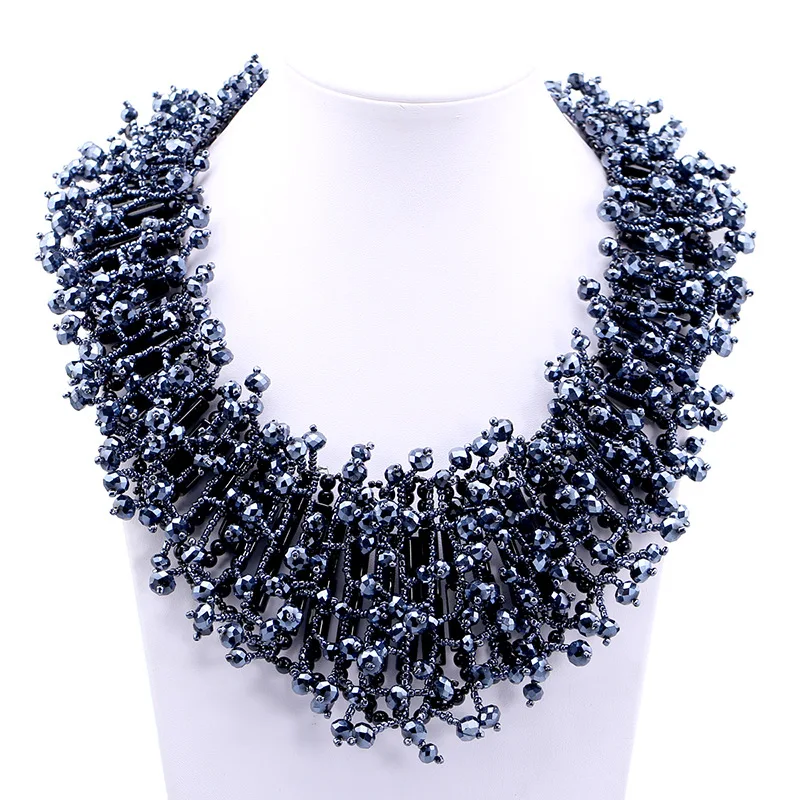 beads statement necklace (6)