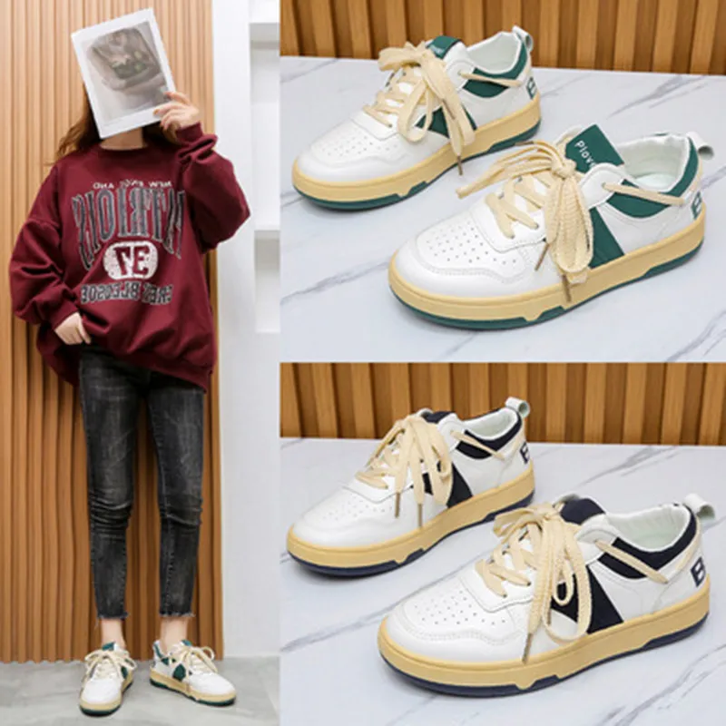 2021 New Luxury Design Embossed Lace Leather Queen Emcee White Sneakers Shoes Casual Women 2020 Tennis | Обувь