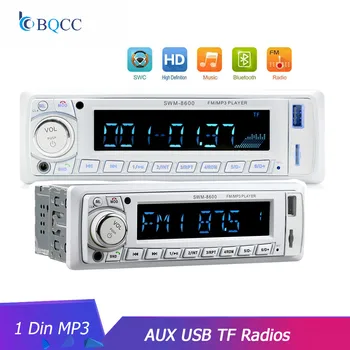 

Autoradio 12V Car Radio Bluetooth 1Din Stereo Player Phone AUX-IN MP3 FM/USB/Radio Remote Control for Audio