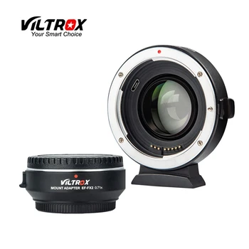 

Viltrox EF-FX2 Auto-focus lens Adapter Focal Reducer Booster 0.71x for Canon EF lens to FUJIFILM X mount X-T3 X-PRO2 X-T100 X-H1