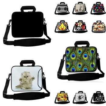 

New 2019 Computer Accessories 10 12 13 14 15 17 15.6 13.3 Laptop Shoulder Strap Briefcase Chromebook Laptop Messenger Bag Case
