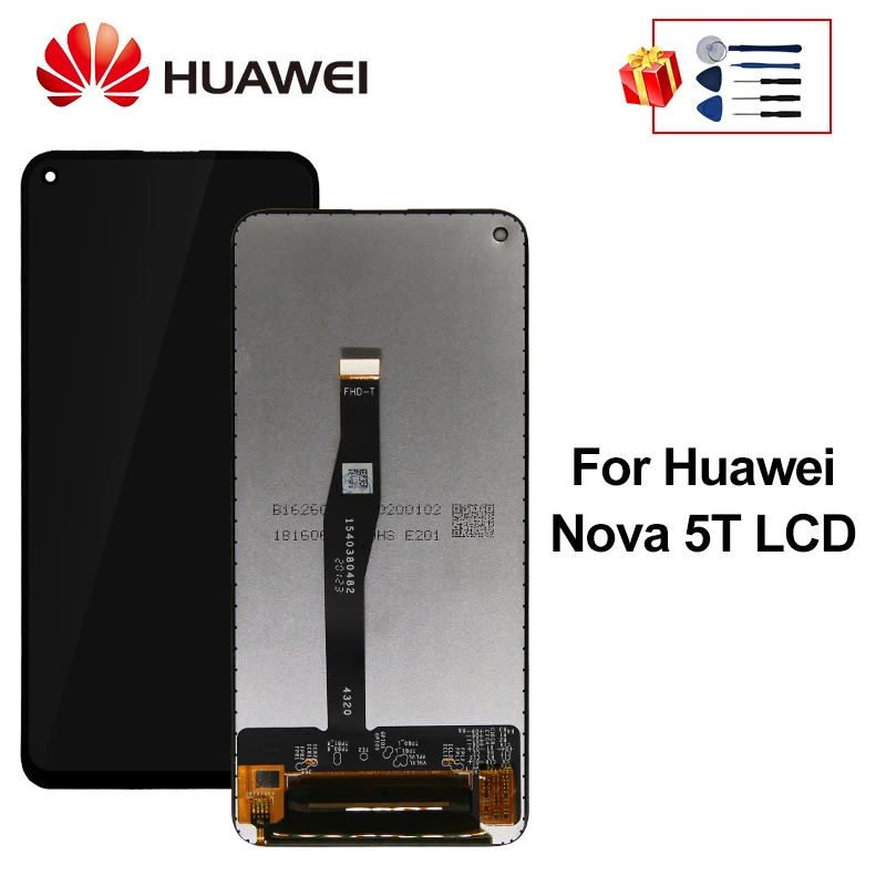 6 26 &quotдля Huawei NOVA 5T ЖК дисплей с сенсорным экраном дигитайзер в сборе запчасти для