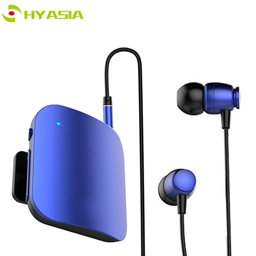 HYASIA Мини Bluetooth наушники портативный автомобильный комплект стерео аудио Музыка 3