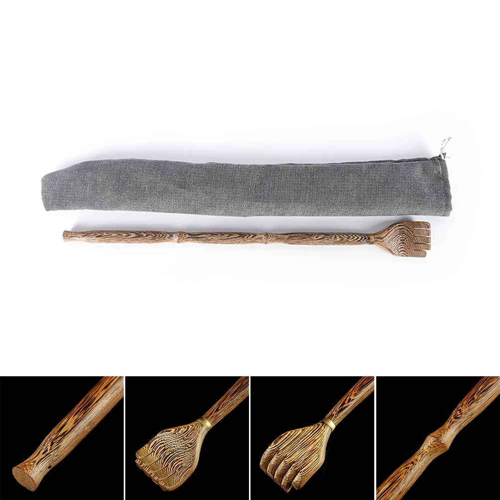 Wooden Back Scratcher Wood Back Scraper Scratching Massager Backscratcher Body Massage Bamboo Hackle Itch Health Products