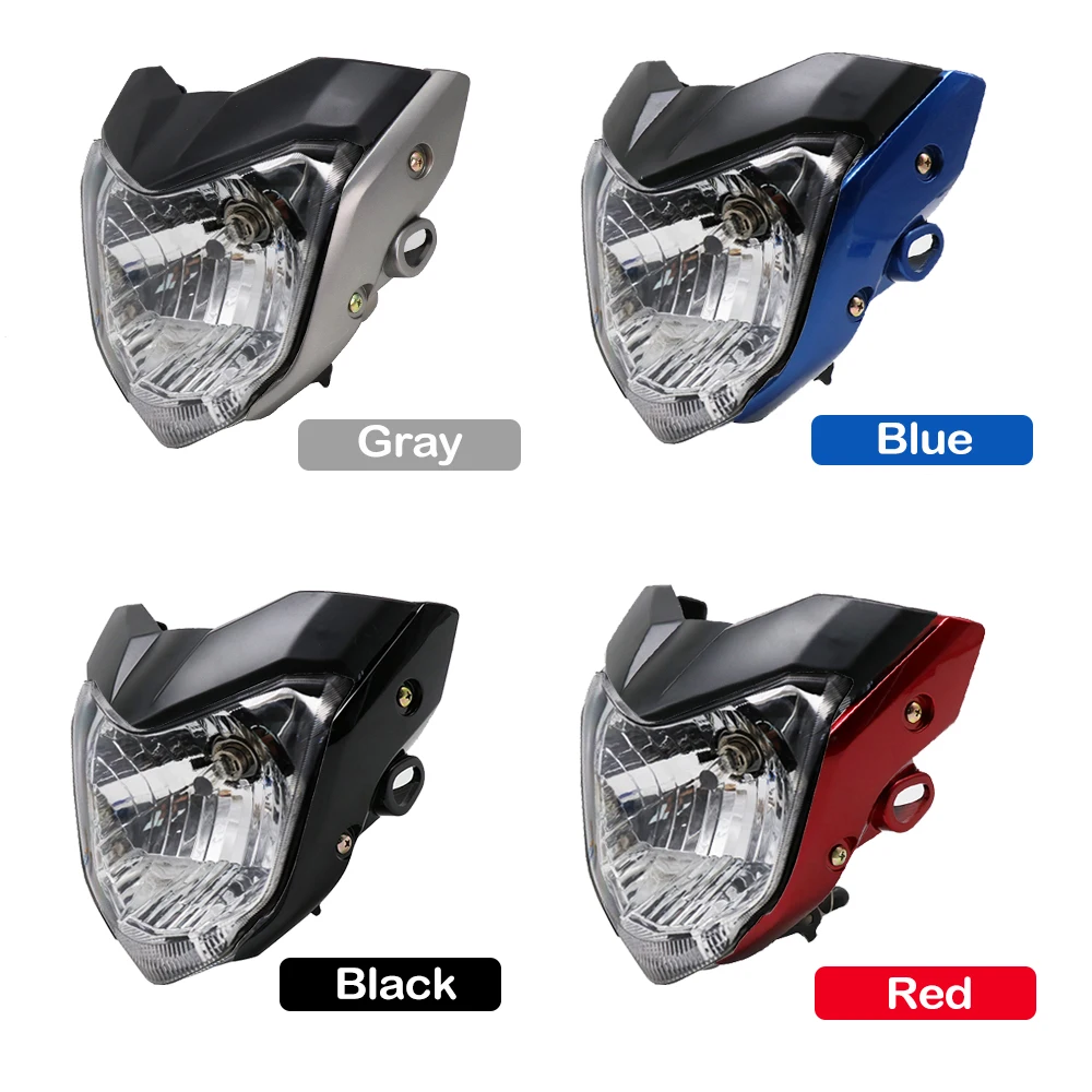 Alconstar Модифицированная фара для мотоцикла в сборе с кронштейном лампы Yamaha FZ16 YS150