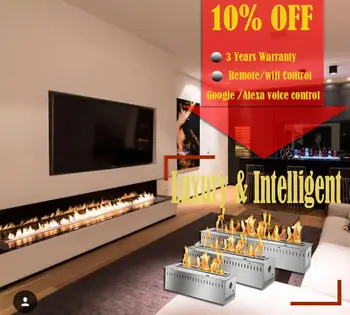 

hot sale 18 inches smokeless fire pit indoor wifi control bioethanol fires