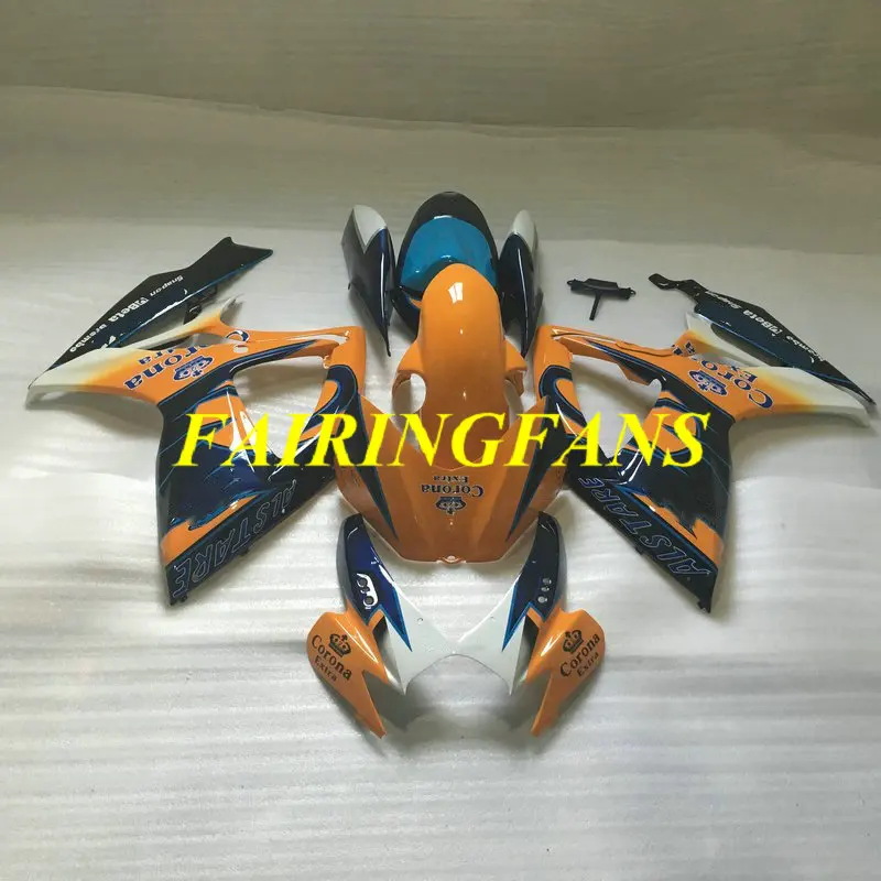 Комплект обтекателей под давлением для кузова GSXR600 750 K6 06 07 GSXR 600 GSXR750 2006 2007