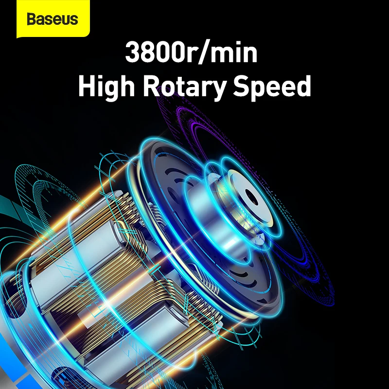Baseus Car Polisher Machine Wireless Electric Polishing Wax Tool Adjustable Speed Cordless Auto Polish Waxing Machine