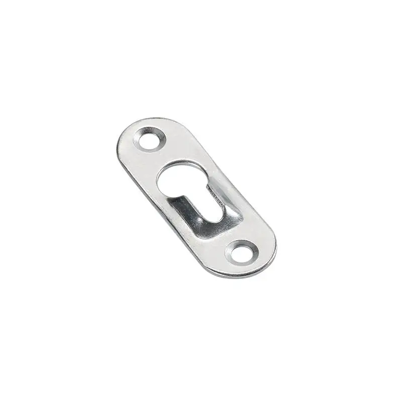 Supporti Appendere Quadri UTALIND 50 Ganci Singoli In Metallo Con Foro Della Serratura, Piastre Per Appendere Staffe Di Fissaggio Per Cornici A Specchio Con Viti Di Montaggio Accessori Bricolage
