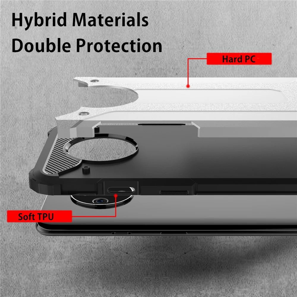 Усиленный прочный чехол на OnePlus 8 7 7T Pro 6 6T 5 5T Прочный двухслойный ударопрочный