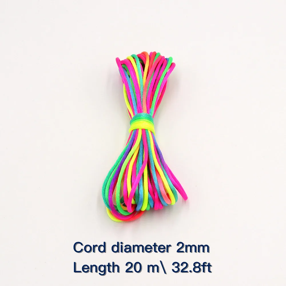 W DIY Baby Pacifier Clips Chain Accessories Rattail Cord DIY Teething Dummy Holder Chew Necklace - Color: W