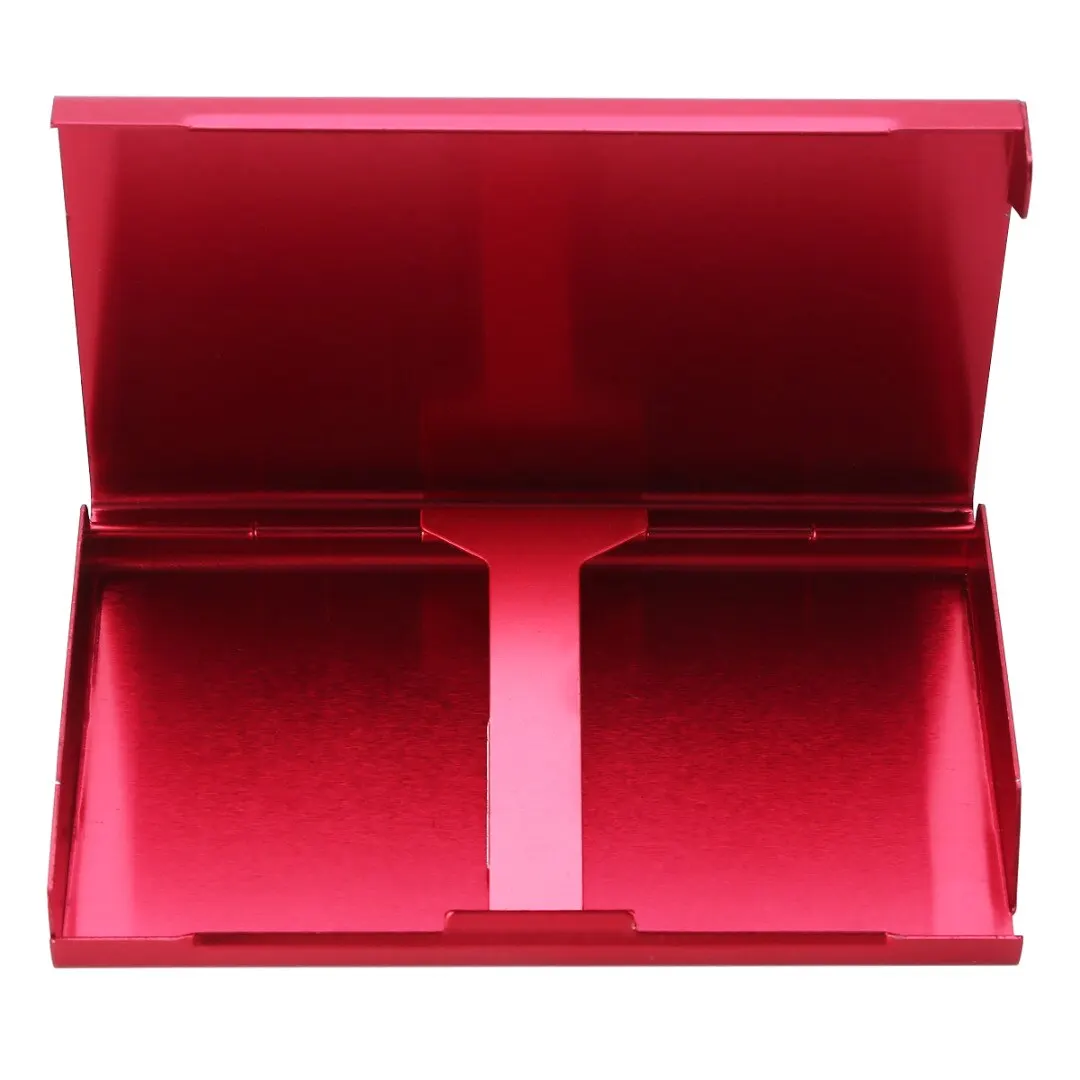 1pc Cigarette Case Aluminum Alloy Thin Box For Tobacco Smoking Holder Box for 20 Cigarettes