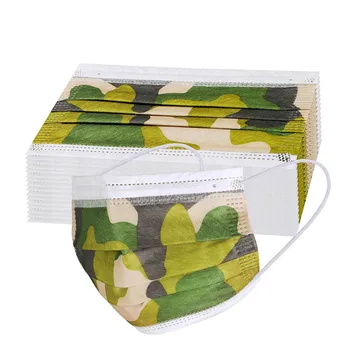 

50Pcs Cartoon Kids Disposable Mask 3 Layer Child Filter Hygiene Thicken Children's Face Mouth Mask Earloop Fast Delievry New