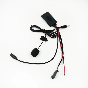 

Biurlink 150CM Car Radio Audio Wireless Phone Call Adapter Bluetooth Music AUX Wiring for BMW E39 E46 E38 E53 16:9 Navigation