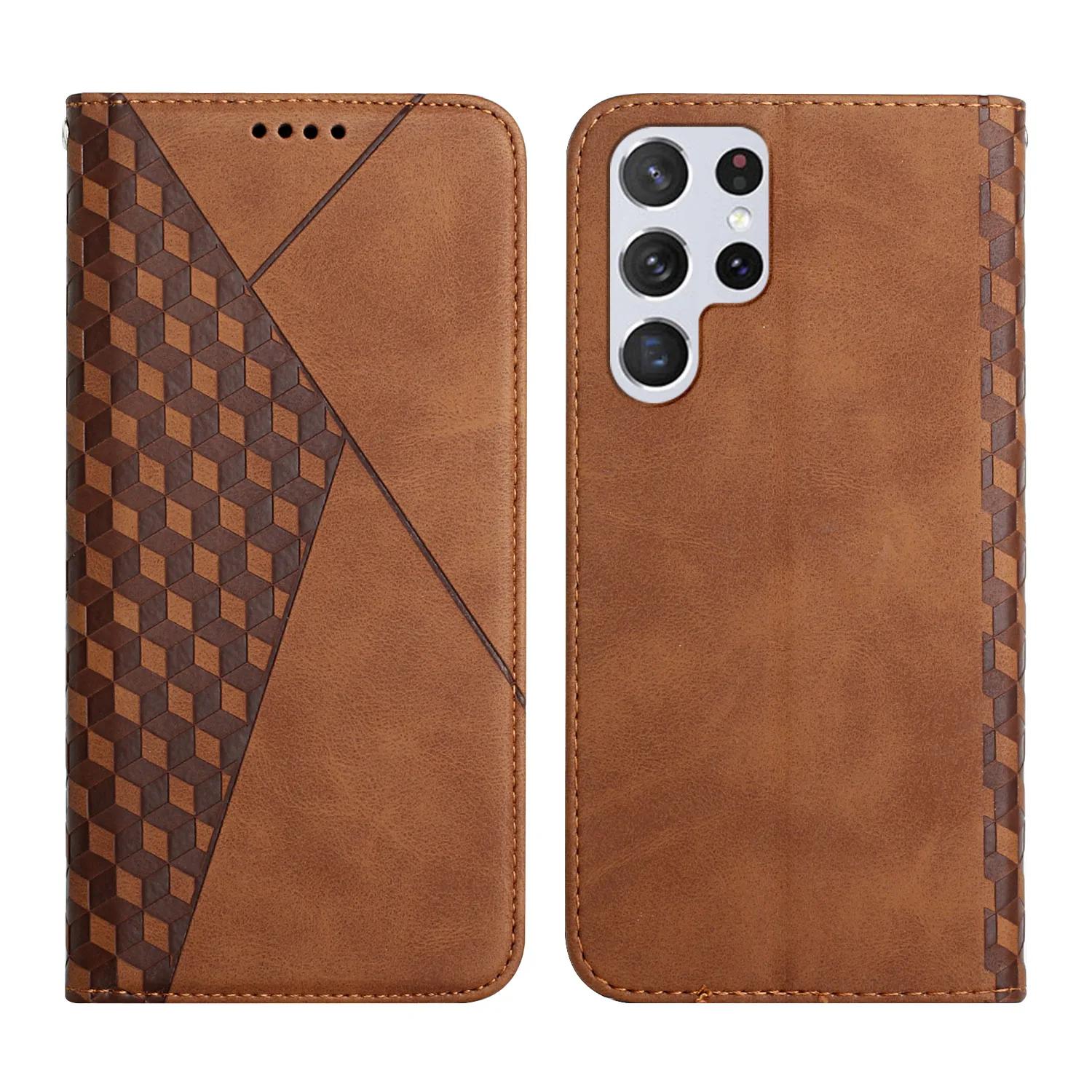 

Leather Case Protect Cover For Samsung Galaxy S20 FE S21 Plus S22 Ultra Stand Coque Flip Wallet Funda