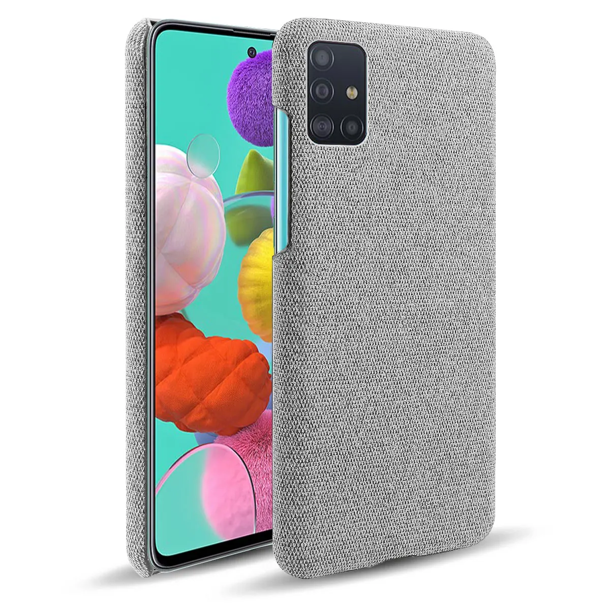 Ультра тонкий Защита от пота роскошный тканевый чехол для Samsung Galaxy Note 20 A51 A71 5G A21S M31