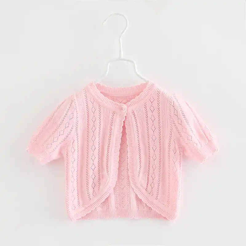 thin baby cardigan