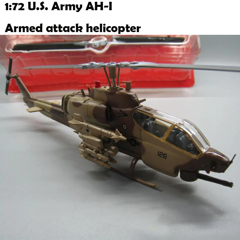 Специальное предложение 1: 72 армии США AH-I вооруженных ударный вертолет Сборная модель из сплава