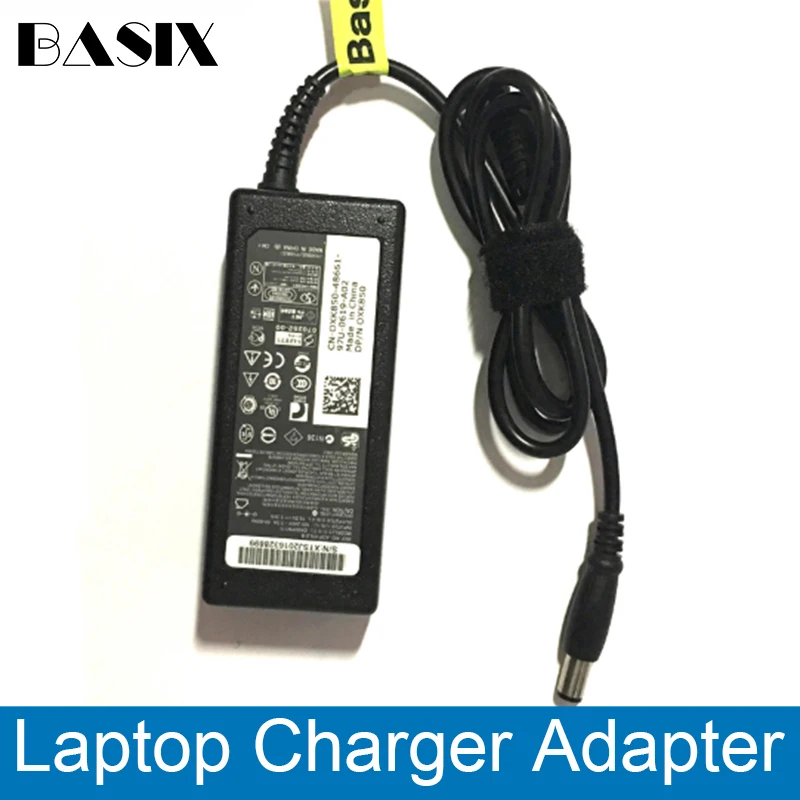 Basix подлинное 65W 19 5 V 3.34A зарядное устройство адаптер для ноутбука Dell Latitude E6220 E6230